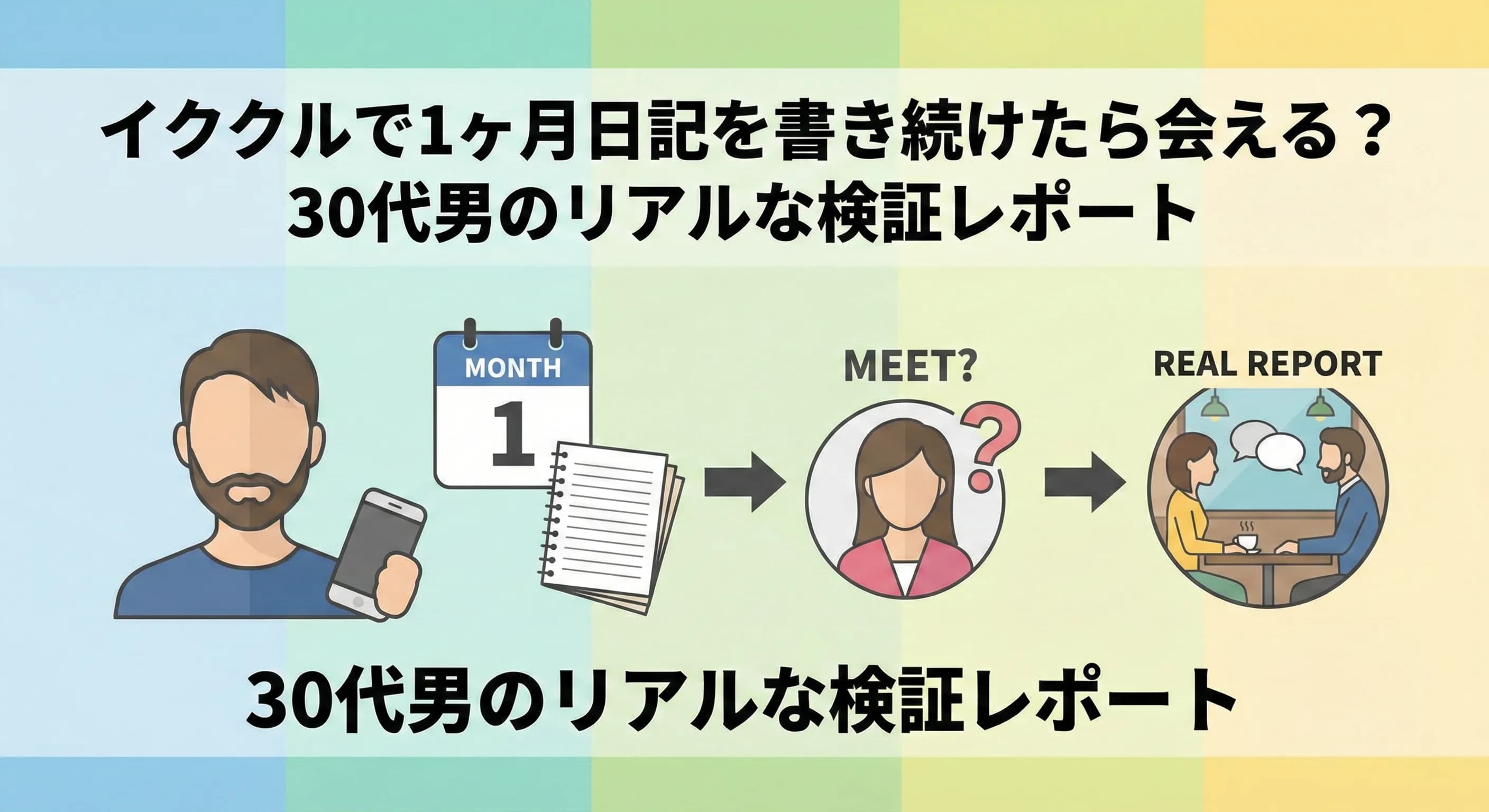 イククルで1ヶ月日記を書き続けたら会える?30代男のリアルな検証レポート